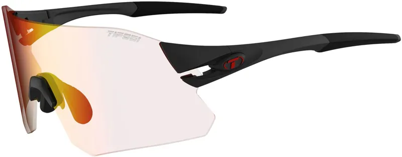 Tifosi Rail Interchangeable Clarion Fototec Lens Sunglasses BLACK